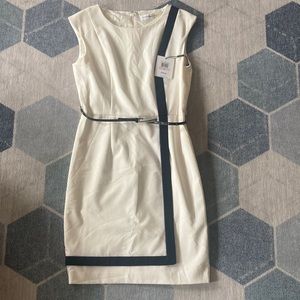 SOLD LOCALLY// NWT sheath dress//Calvin Klein Size 6
